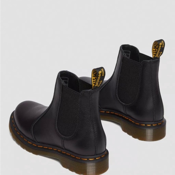Dr.Martens 2976 WOMAN NAPPA LEATHER CHELSEA BOOTS  Black size 8 - Picture 9 of 12